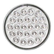 4" Pearl LED Light with Housing  (choose color) 4" ROUND white/clear (light only) Light Gray