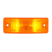 Turtle Style Rectangular Sealed Marker Lights (choose light) MARKER LIGHT amber Dark Orange