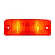 Turtle Style Rectangular Sealed Marker Lights (choose light) MARKER LIGHT red Orange Red