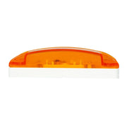 78282 TURTLE STYLE AMBER 6 LED MARKER LIGHT MARKER LIGHT Dark Orange