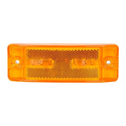 78282 TURTLE STYLE AMBER 6 LED MARKER LIGHT MARKER LIGHT Dark Orange