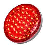 4" PEARL SMART DYNAMIC RED/RED SEQ. 45 LED SEALED LIGHT (LEFT) Red