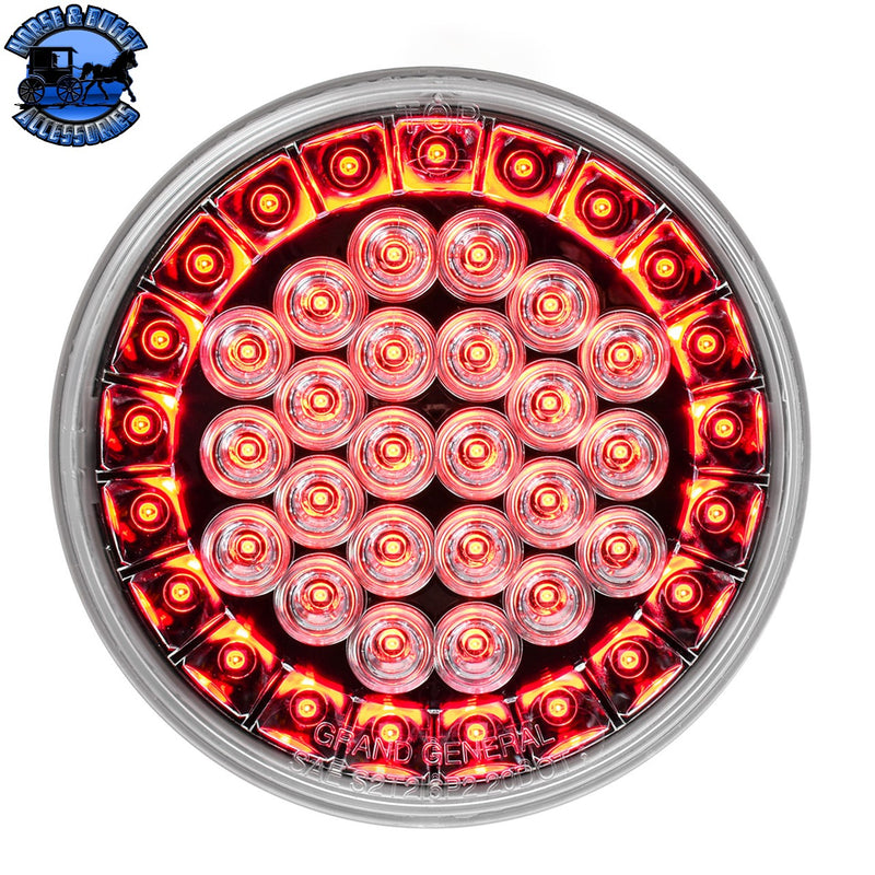 4" PEARL SMART DYNAMIC RED/CLR SEQ. 45 SELAED LIGHT (RIGHT)