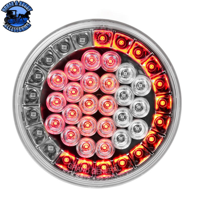 4" PEARL SMART DYNAMIC RED/CLR SEQ. 45 SELAED LIGHT (RIGHT)