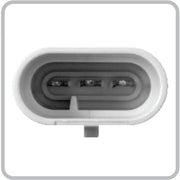 4" PEARL+ WHITE/CLEAR 45 LED SEALED LIGHT Gray