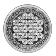 4" PEARL+ WHITE/CLEAR 45 LED SEALED LIGHT Gray