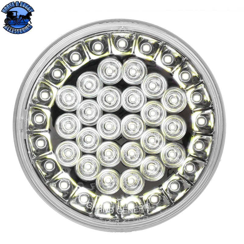 4" PEARL+ WHITE/CLEAR 45 LED SEALED LIGHT