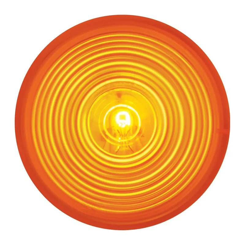 2-1/2" Sealed Marker Light (amber) #78290 Chocolate