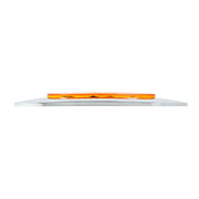 78335 ULTRA THIN PEARL Y2K AMBER/ AMBER 7LED LIGHT,DUAL/HIGH/LOW THIN MARKER LIGHT Light Gray