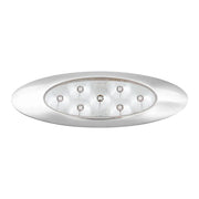 78336 ULTRA THIN PEARL Y2K AMBER/ CLEAR 7LED LIGHT,DUAL/HIGH/LOW THIN MARKER LIGHT Light Gray