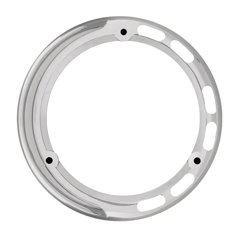 #78367 Bezel w/ Visor for 4â€³ Pearl LED Pedestal Lights Bezel Gray