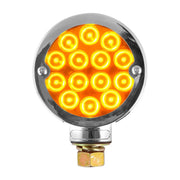 #78397 Chrome Plastic Bezel w/o Visor for 3â€³ Round Pedestal Light Bezel Gray