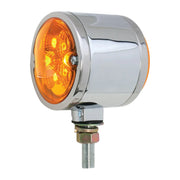 DOUBLE FACE CR DIE CAST FLAT AMBER/RED SPYDER LED LIGHT pedestal Gray