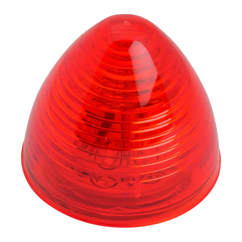79271 2" BEEHIVE RED/RED 10-LED SEALED LIGHT 2" BEEHIVE Firebrick