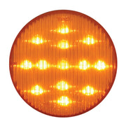 79310 2.5" FLEET AMBER/AMBER 13 LED SEALED LIGHT 2.5" ROUND Chocolate