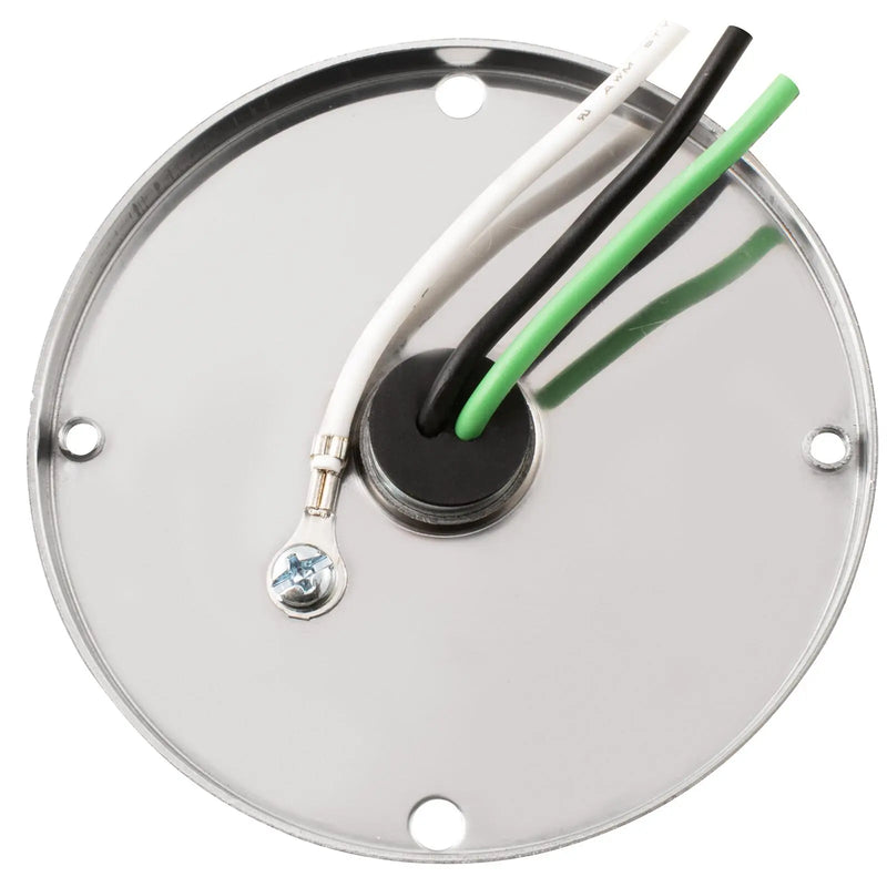 79777 SS430 #1157 LIGHT BULB HOLDER W/FLANGE, 2 WIRES&WIRE PLUG #79777 WATERMELON 1156 Light Gray