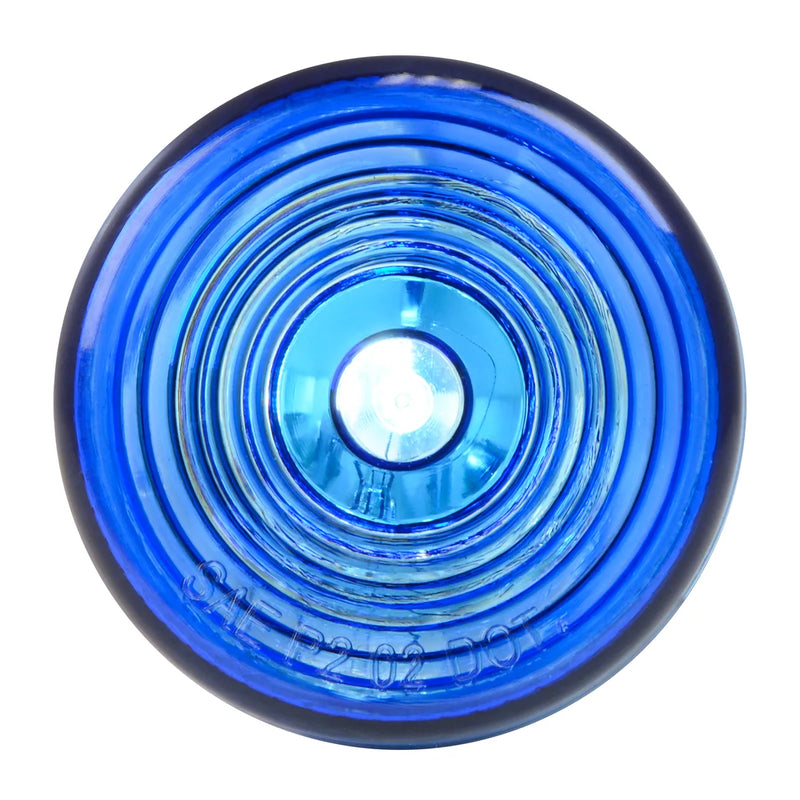 2" Sealed Marker Light, LIGHT ONLY (CHOOSE COLOR) INCANDESCANT LIGHT BLUE Royal Blue
