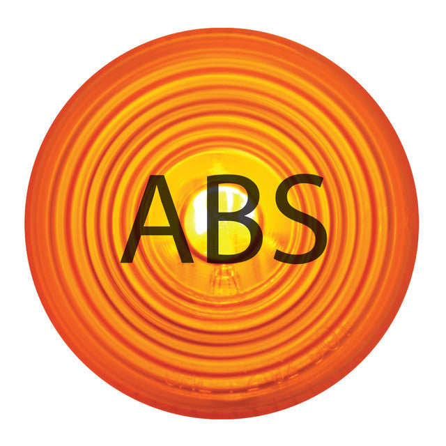 80348 Amber ABS Light with "ABS" Logo