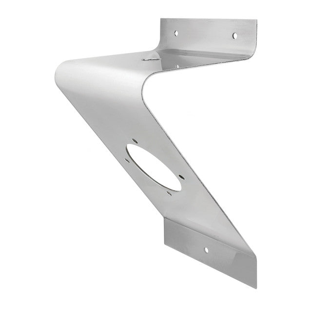 #79959 Large Stainless Steel Z Shape Bracket Light Kit w/ 2 Lights