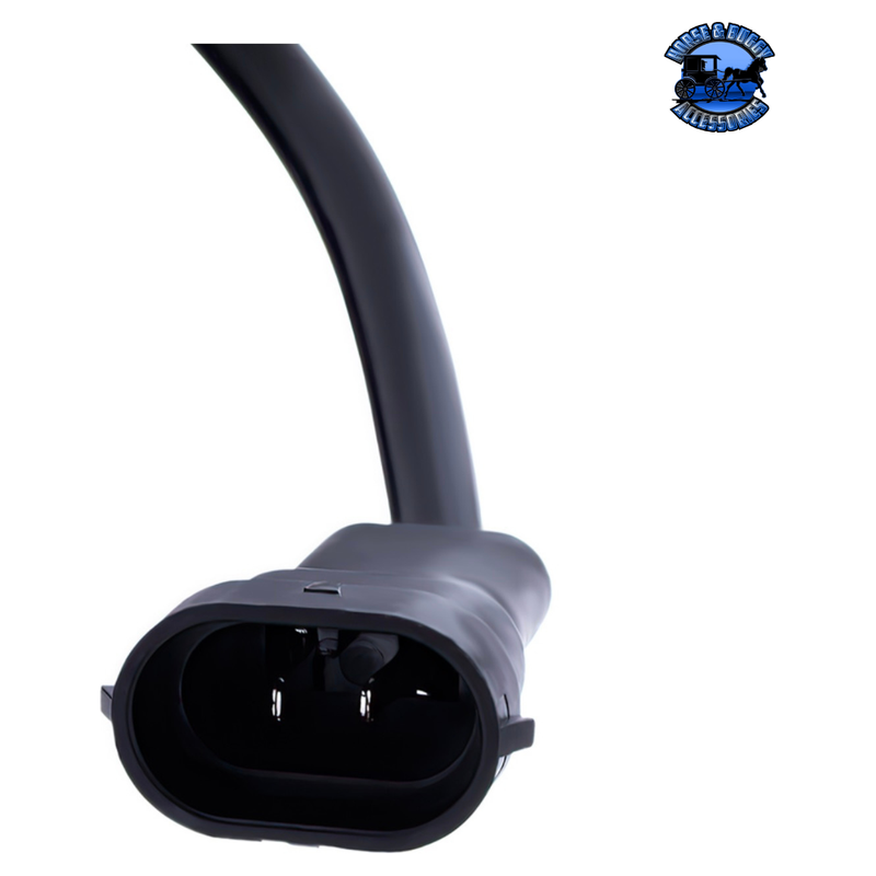 FOG LIGHT FOR 2001-2011 FREIGHTLINER COLUMBIA (Choose Color) FOG LIGHT Chrome,Black Black