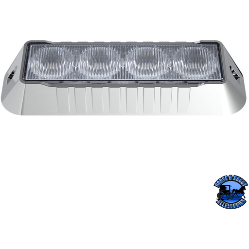 4 LED WARNING LIGHT (Choose LED Color) WARNING/LIGHT BAR Amber,Amber and White,White,Red Gray