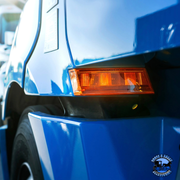 6 LED AMBER TURN SIGNAL LIGHT FOR 2018-2024 FREIGHTLINER CASCADIA (Choose Side) LED TURN SIGNAL Driver's Side,Passenger's Side Light Gray