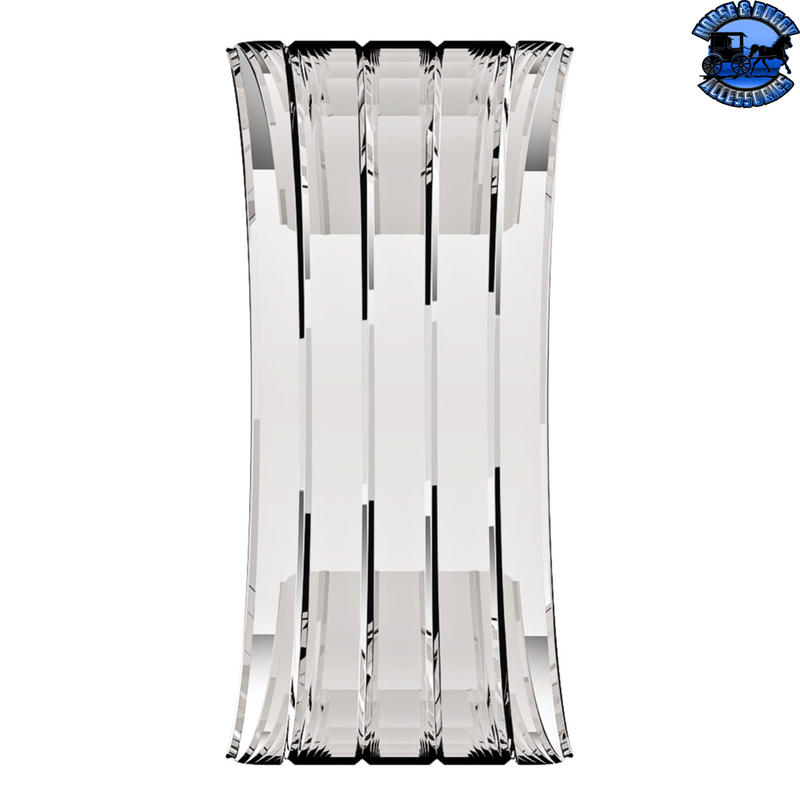 80" 430 Stainless Steel (18ga) Single Axle Fender - SR Series (Pair) #10617