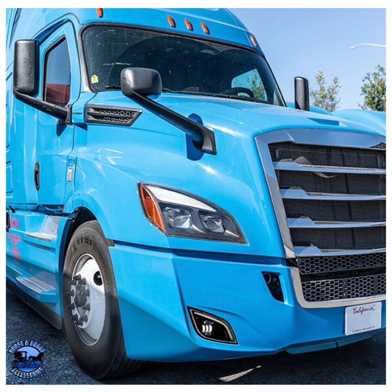 34 LED FOG LIGHT WITH LED LIGHT BAR FOR 2018-2024 FREIGHTLINER CASCADIA (Choose Color) (Choose Side) Headlight Black / Driver's Side,Black / Passenger's Side,Chrome / Driver's Side,Chrome / Passenger's Side Dark Slate Gray