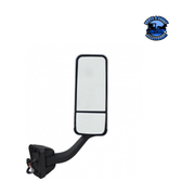 MIRROR ASSEMBLY WITH HEATED MIRROR FOR 2008-2017 FREIGHTLINER CASCADIA (Choose Color) (Choose side) Heated Mirror Chrome / Passenger's Side Light Gray