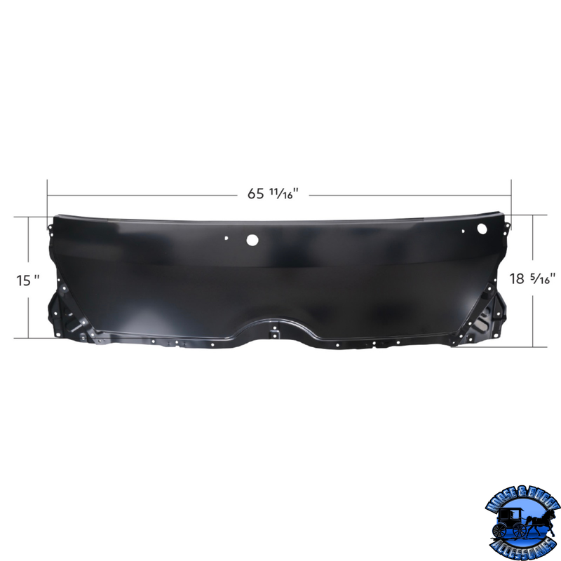Black Front Panel For 2016-2020 Hino 155/195 #21954