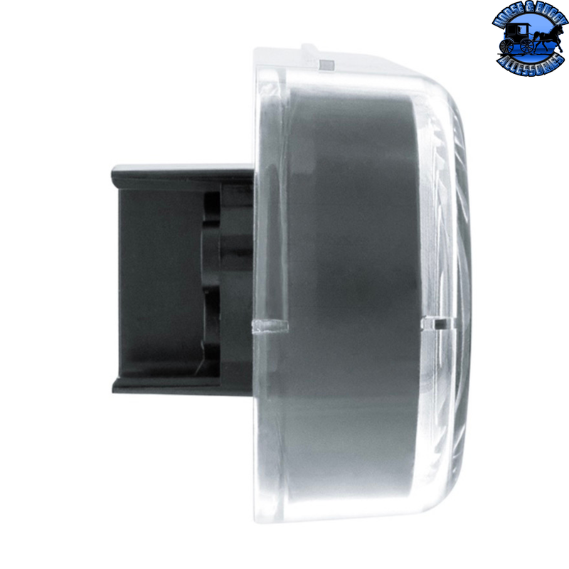 6 LED 6" Oval Light (Back-Up)-White LED/Clear Lens #38068B