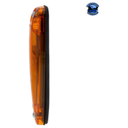 2 LED CAB LIGHT FOR 2018-2024 FREIGHTLINER CASCADIA - AMBER LED/AMBER LENS LED LIGHTING Dark Slate Gray