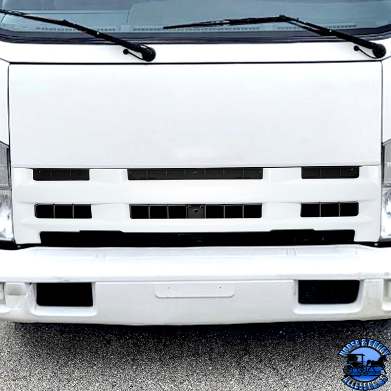 White Painted Grille For 2008-2015 Isuzu NPR (ELF 200/300) #21649