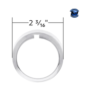 CHROME PLASTIC A/C CONTROL 6-PIECE DIAL COVERS FOR 2018-2023 FREIGHTLINER CASCADIA #42426 Dial Cover Light Gray