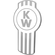 KENWORTH WHITE EMBLEM 108 EMBLEM Dark Gray