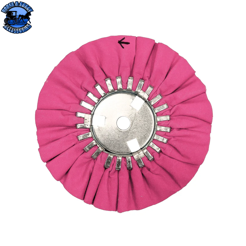 10" 20-Ply N5 Predator Airway Buffing Wheels (5 Pack) (Choose Color) (Choose Center Plate)