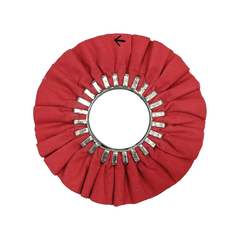 Renegade Airway Buffing Wheel 10" red BUFFING WHEEL Brown