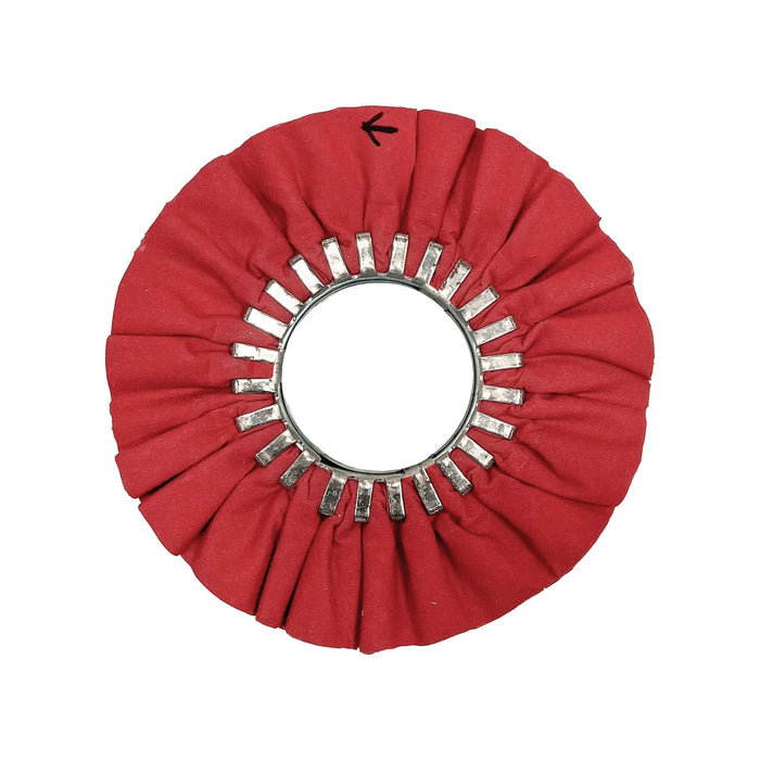 Brown Renegade Airway Buffing Wheel 10" red BUFFING WHEEL