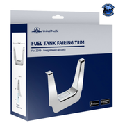 CHROME PLASTIC FUEL TANK FAIRING TRIM FOR 2018-2024 FREIGHTLINER CASCADIA #42424 FREIGHTLINER CASCADIA Dark Gray