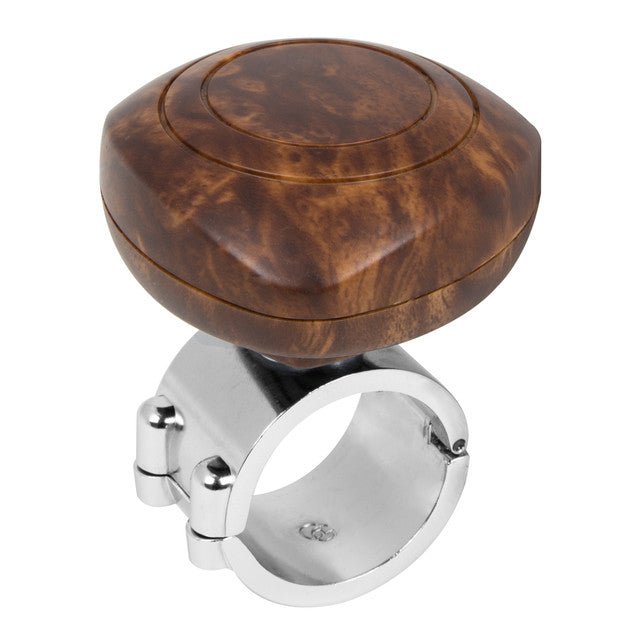 MANDO MARRÓN MATE MADERA PLÁSTICO VOLANTE GIRADOR