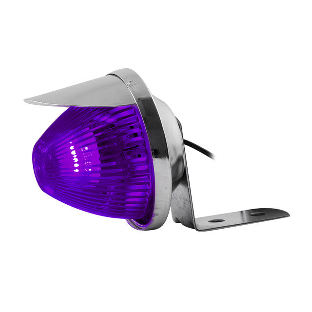 80089 Beehive Light with Visor (Purple)