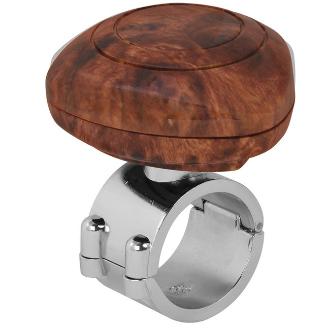 MANDO GIRADOR VOLANTE PLÁSTICO MADERA MARRÓN