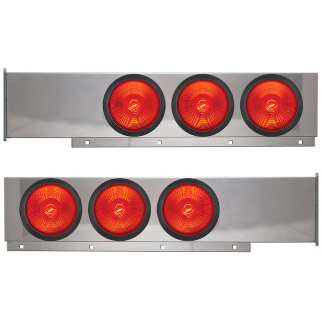 80115 2-Pc Stainless Steel Light Bar
