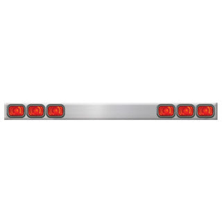 80125 1-Pc Chrome Plated Steel Light Bar