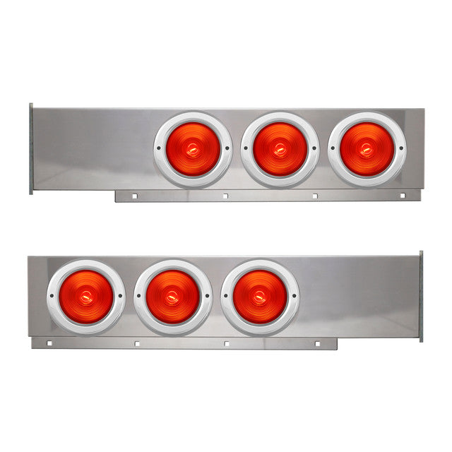 80178 2-Pc Stainless Steel Light Bar