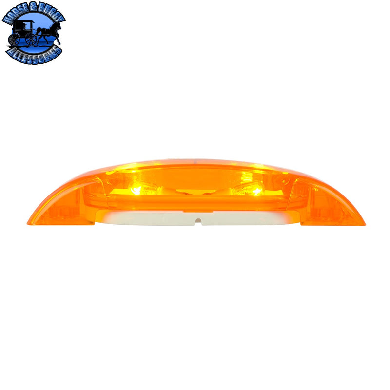 Oblong Rectangular Two-Bulb Marker Light (choose light)