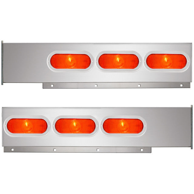 80334 2-Pc Stainless Steel Light Bar