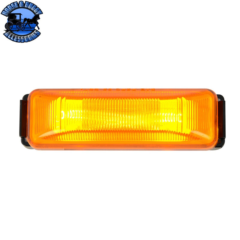 Medium Rectangular 2-Bulb Sealed Marker Light (CHOOSE COLOR)