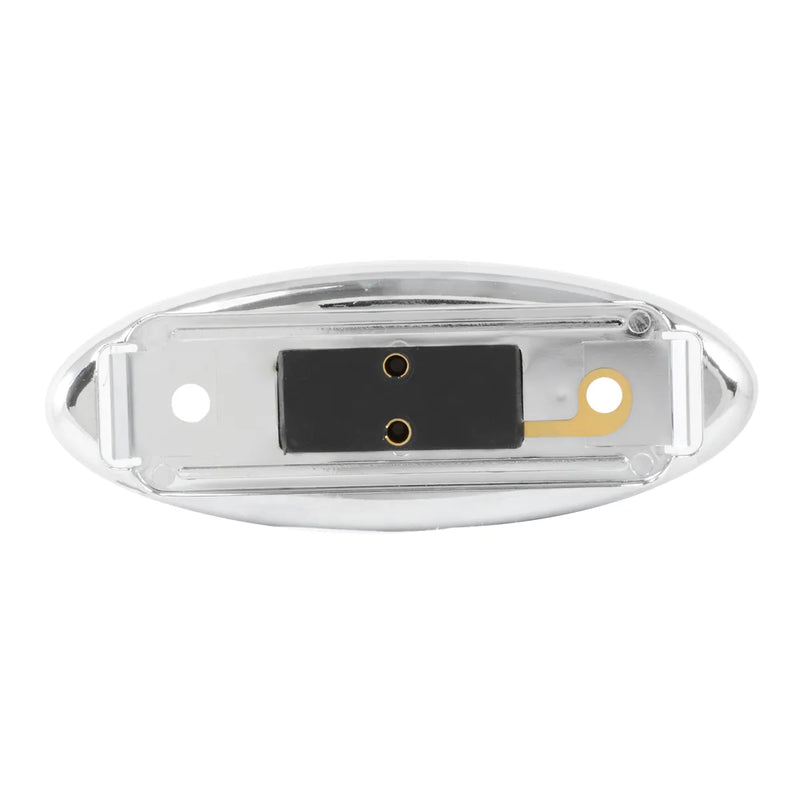 #80349 Bezel for Medium Rectangular Marker Lights Bezel Light Gray