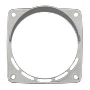 #80358 Bezel with Visor for Square Double Face Pedestal Light Bezel Gray